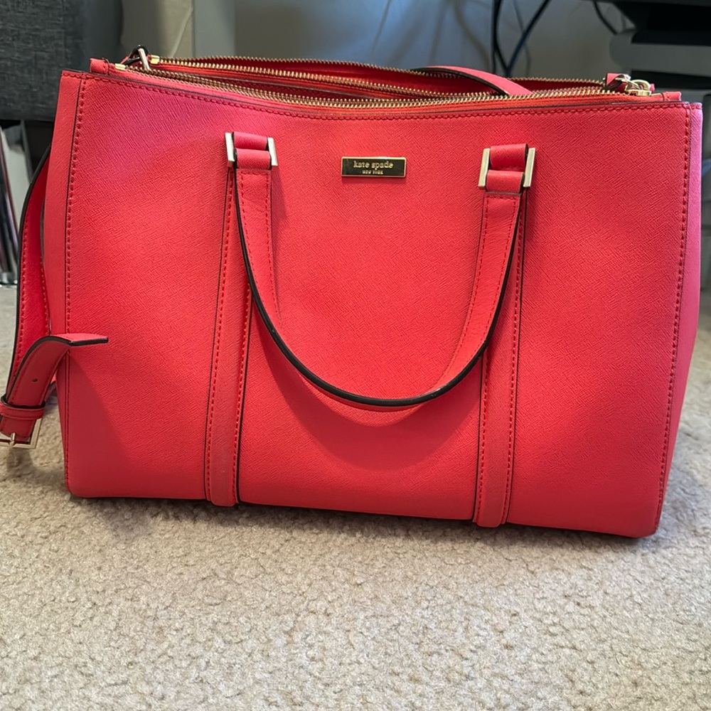 Kate Spade Coral Office Bag!